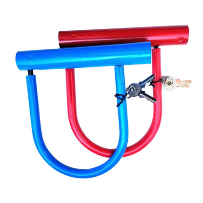 Mountain Road Bike U Lock Security Unbreakable Anti-Theft with 2 Keys