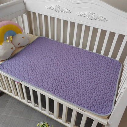 High Quality Portable Diaper Pads Washable Foldable Crib Pad Waterproof 5 Layers Menstrual Pads