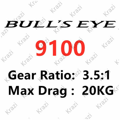 Original Shimano BULL'S EYE BULL EYE Surfcasting Reel LONG CAST SURF CAST SURFCAST SPINNING FISHING REEL