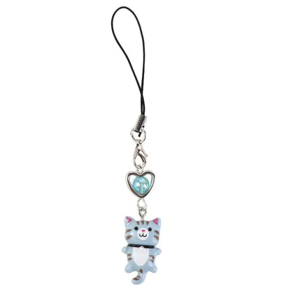 Telephone Chain Bag Charms Case Strap Decor Keychains Phone Hanging Charms Phone Lanyards Cat Phone Strap Mobile Phone Strap