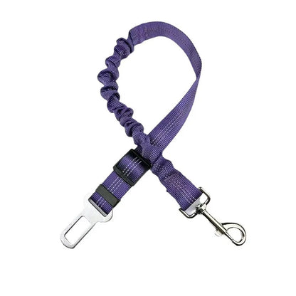 Top-grade Pet Car Safety Belt Dogs Cats Safety Belt Reflective Line Adjustable Seat Belt Length Suitable Any Dog Traction Collar
