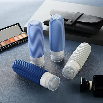 Travel Bottles for Toiletries Tsa Approved 3oz Travel Size Containers BPA Free Leak Proof Refillable Liquid Silicone Squeezable