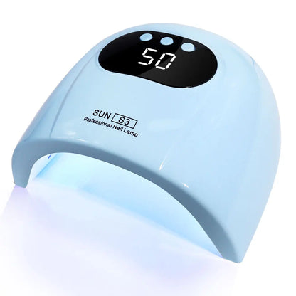 24/6 LED UV Lamp for Nails Gel Polish Drying With LED Display And Motion Sensing Professional Manicure Lamp Dryer Home Use Tool