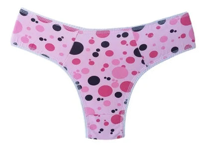 10 Panties Cotton Cotton Thong Basic Lingerie Wholesale