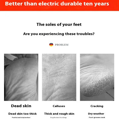 Foot grinder to remove dead skin foot rubbing board grinding calluses nano glass foot scrubber repair foot scraping heel tool