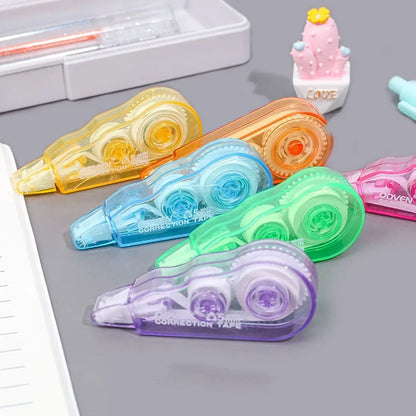 Mini White Correction Tape Multi-style Large Capacity Student Kawaii Error Correction Erasers Student School Stationery Supplies
