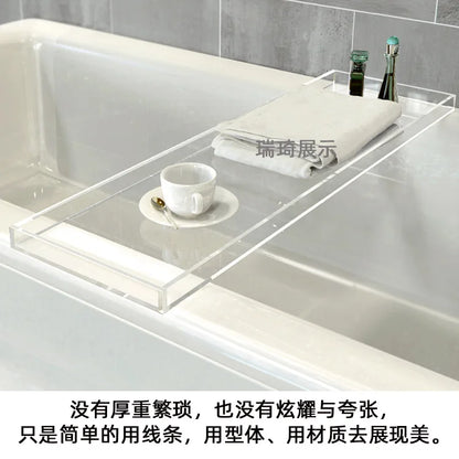 Acrylic Tray Creative SPA Bathroom Bath Bath Bath Rack
