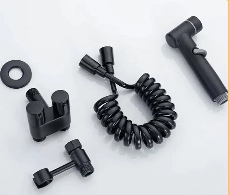 Toilet Cleaning Bidet Toilet Sprayer Set Cold Water Portable Bidet Toilet Accessories Handheld Bathroom Wash Anal Douche