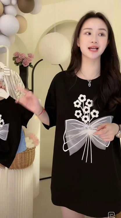 Family T Shirts Mama and Baby Gril Boy Tees Fashion Father and Son Daughter Equal Matching Shirt Top Women Summer Cotton Clothes