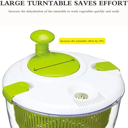 Vegetables Salad Spinner Lettuce Leaf Vegetable Dehydrator Multifunctional Vegetable Washer Salad Vegetable Dryer Mixer