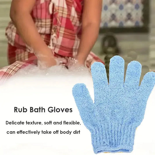 Bath Gloves Foam Mesh Massage Bath Gloves Scrub Bath Bath Accessories Exfoliator Mud Rub Back Bath Gloves