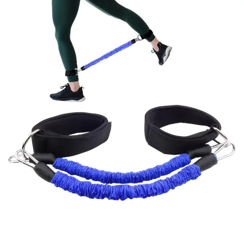 Resistance Bands Strength Training Workout Expander Yoga Gym Equipment Elastic Training Strap Fitness Bounce Trainer Rope