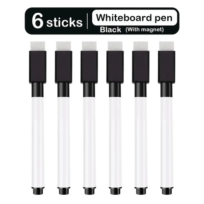 Multi-color optional magnetic whiteboard pens can absorb erasable markers office cultural and educational supplies