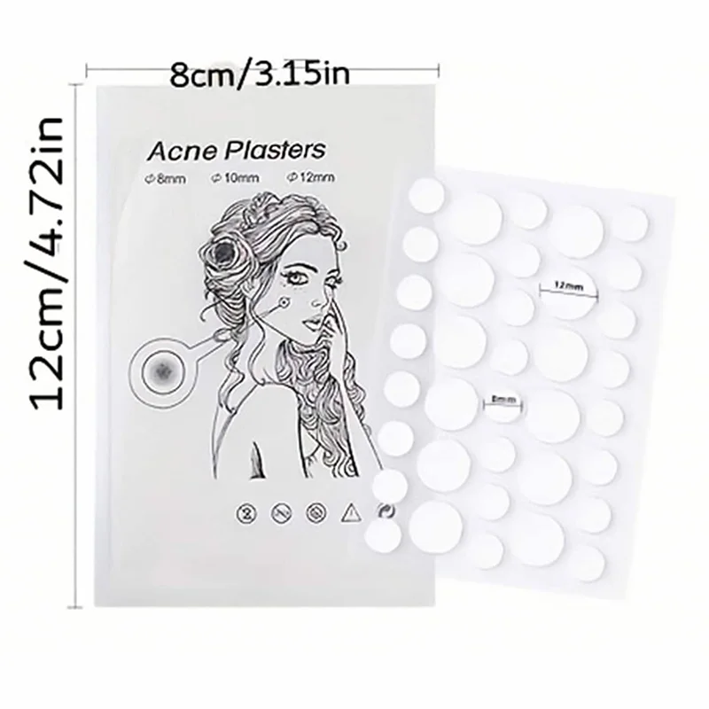 36pcs Face and Body Pimple Patches for Covering Pimples, Acne Patches or Zit Spots Stickers, Body Patches