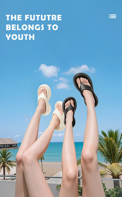 Summer Women Flip-flops Increase Non-slip Platform Slippers Fashion Comfortable Casual Slippers