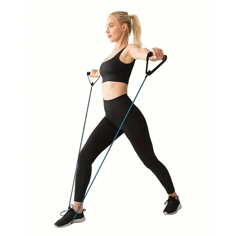 2PCS Multifunctional Resistance Band Upgrade Door Anchor Strap Portable Suitable for Strength Training and Home Fitness