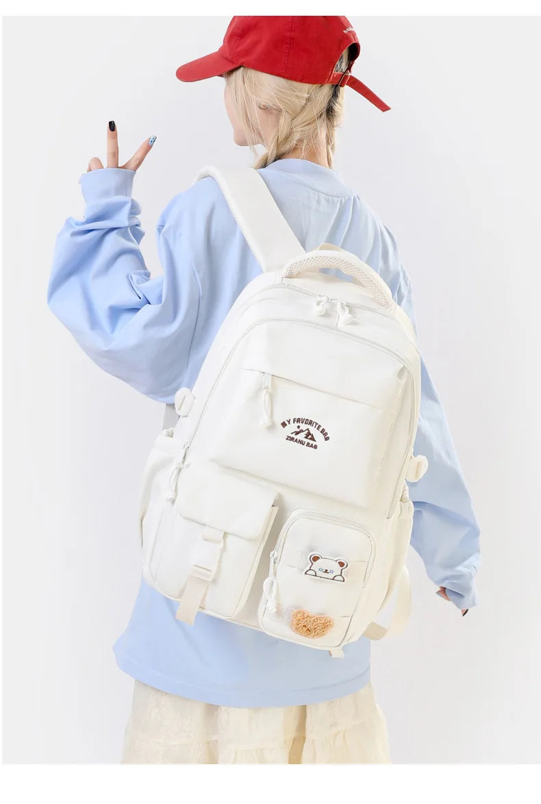 2025 Fashion Girls Waterproof School Bags For Light Weight Children Backpack school bag Printing Kids School Backpacks mochila