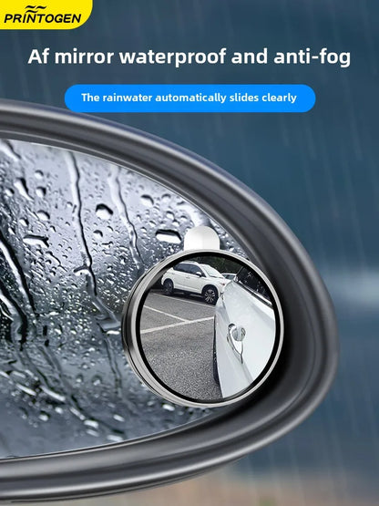 Small round mirror rearview mirror car reversing artifact blind spot auxiliary mirror reflector 360 degree suction cup