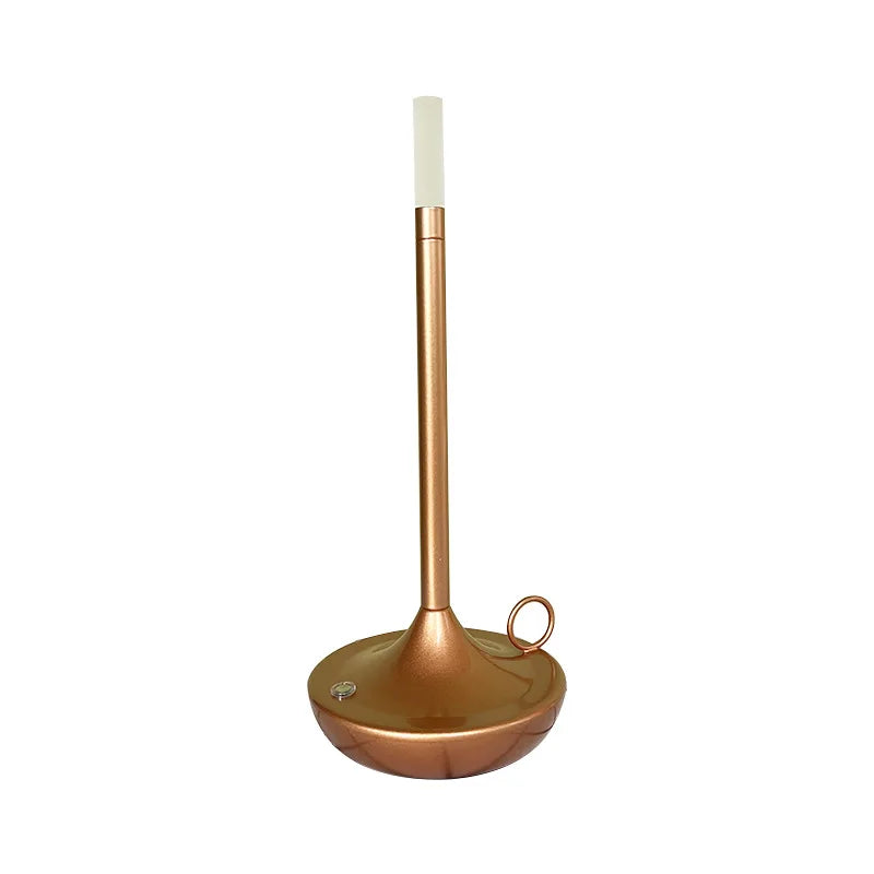 Luxury Style Decorative Lamp  Atmosphere Desk Light for Bedroom Bedside USB Portable Wireless Charging Warm Light Night Light