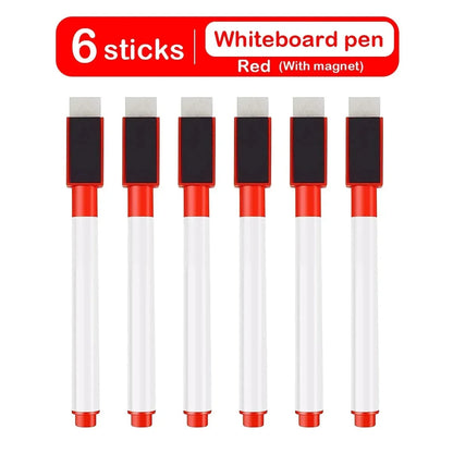 Multi-color optional magnetic whiteboard pens can absorb erasable markers office cultural and educational supplies