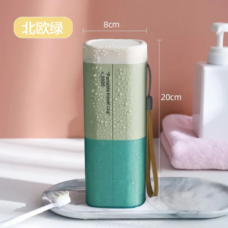 Travel Portable Toothbrush Toothpaste Holder Storage Case Box Organizer Household Storage Cup Outdoor Holder Bathroom Accessorie