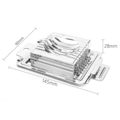 Egg Slicer Cutter Hard Boiled Eggs Multipurpose Egg Cutter Mini Manual Egg Slicer Egg Ham Mushroom Strawberry Soft Fruit