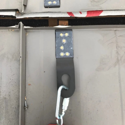 3Pcs Heavy Duty Roof Anchors Buckle Reusable Roof Anchors Roofing Tool Portable Roof Anchors Hook Roofing Anchors Hitches Clip