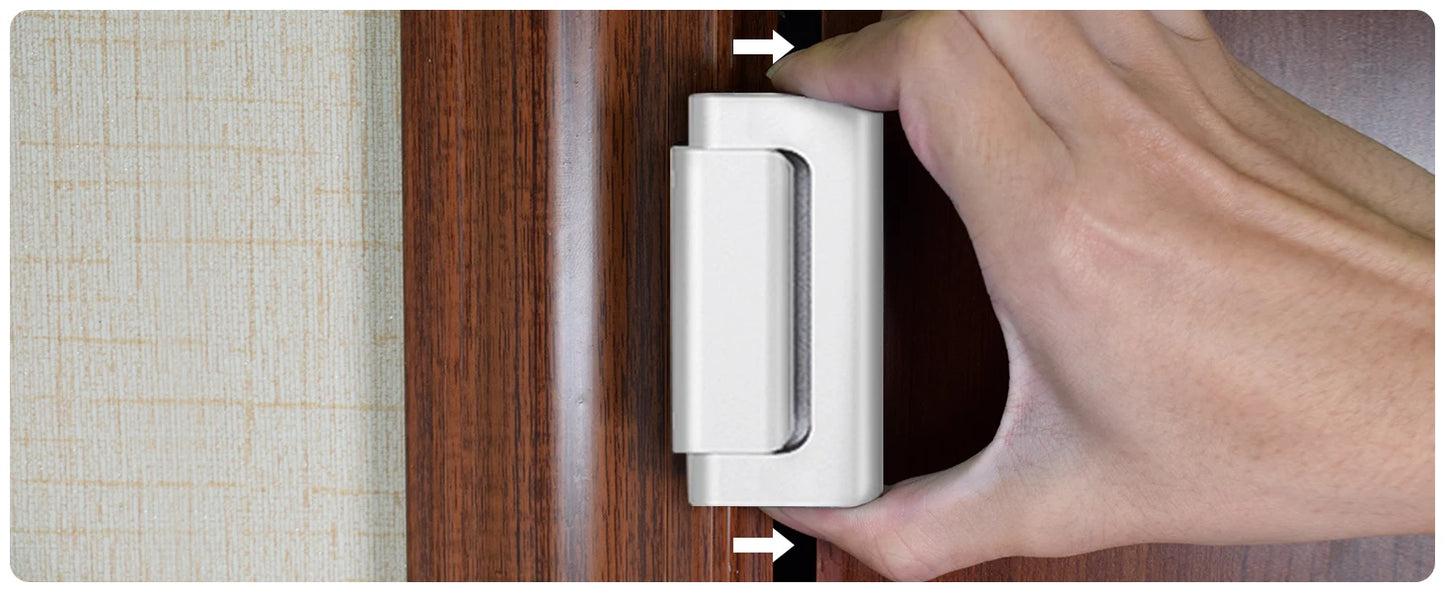 New Home Security Door Lock Aluminum Alloy Anti-theft Door Lock Childproof Door Reinforcement Lock with 3 Inch Stop