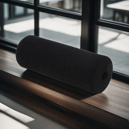 1pc Ab Training Foam Roller Exercise Gym Equipment Roller Pad Sponge Cover Sit-up Board Hook Foot Foam Fitness Pad Replacement