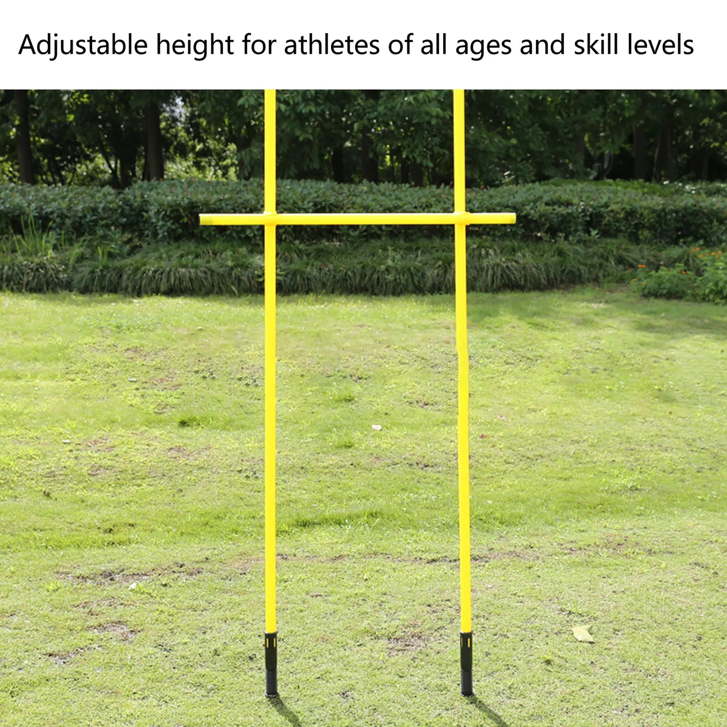 Soccer  Poles Set Yellow  Poles 1.5m  Training Poles Soccer Training Sports  Poles with Base Buckles