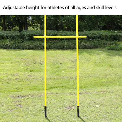Soccer  Poles Set Yellow  Poles 1.5m  Training Poles Soccer Training Sports  Poles with Base Buckles