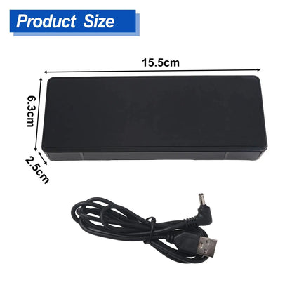 Silent Digital Alarm Clock for Babies,LED Bedside Clock with Night Light Multiple Functions | Adjustable Tone Volume