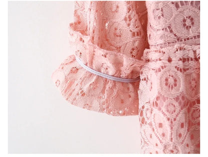 Spring Autumn toddler Girl Babys Clothes infant Lace Dress costume for newborn Girl clothing 1st Birthday Princess Dresses dress