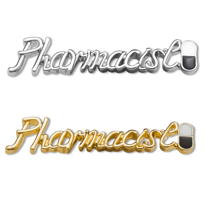 DCARZZ Pharmacist Charm Enamel Pill Pin Medical Pharmacy Nurse Lapel Backpack Brooch Badge Creative Medicine Jewelry