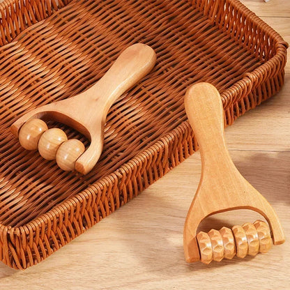 Wooden Face Massage Tools Set Maderoterapia Kit Face Sculpting Tool Skin Care Facial Massager Cupping Contouring Facial Roller