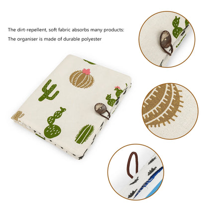 Travel Diaper Bag Diaper Compartment Diaper Organizers Diaper Holder Portable Button Diaper Container Polyester Cotton Baby Stor