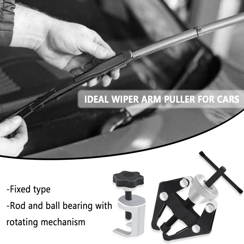 1-4Pcs Car Wiper Arm Puller Bearing Puller Windshield Wiper Arm Remover Puller Roller Extractor Car Repair Tool Parts