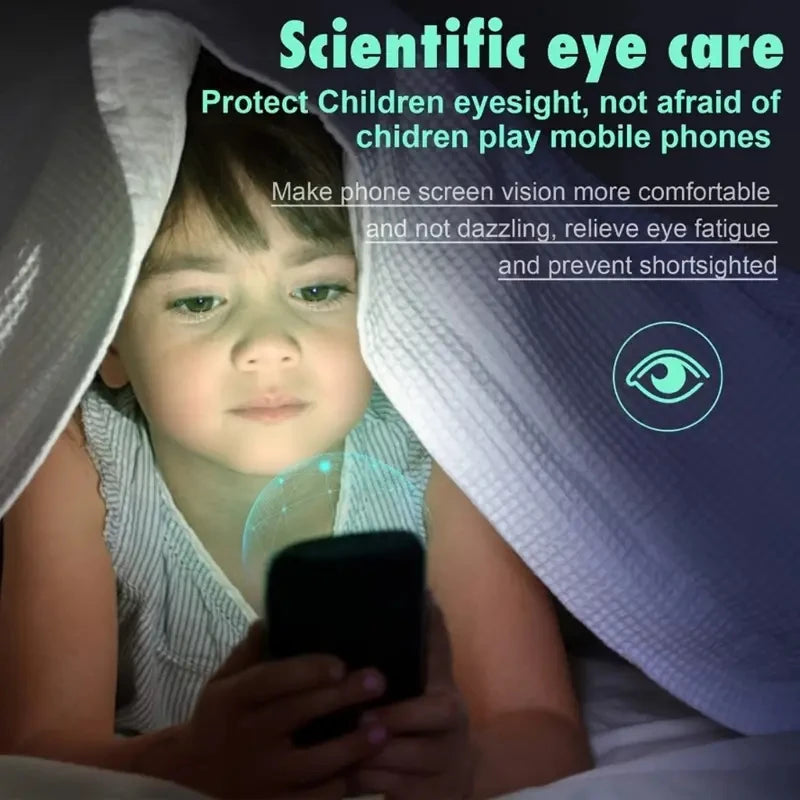 3 pcs Green Light Privacy Protection Anti Blue Light Tempered Glass Screen Protectors, Scratch-Resistant, Compatible With iPhone