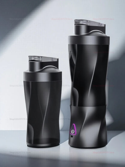 New Portable Juicer Blender USB Rechargeable 700ML Large Capacity Outdoor Fruit Mixer Smoothie Cup Travel Mixer with 4 Blades