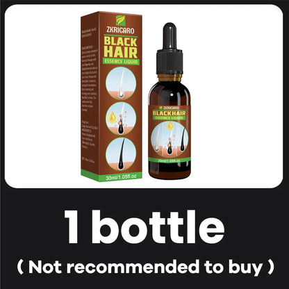 Grey hair serum for men and women, from white to black