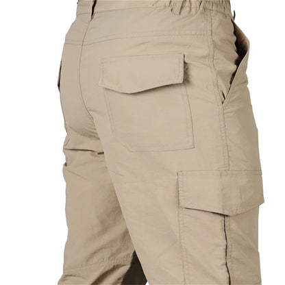 2025 Outdoor Waterproof Tactical Cargo Pants Men Breathable Summer Casual Army Military Long Trousers Male Quick Dry Cargo Pants
