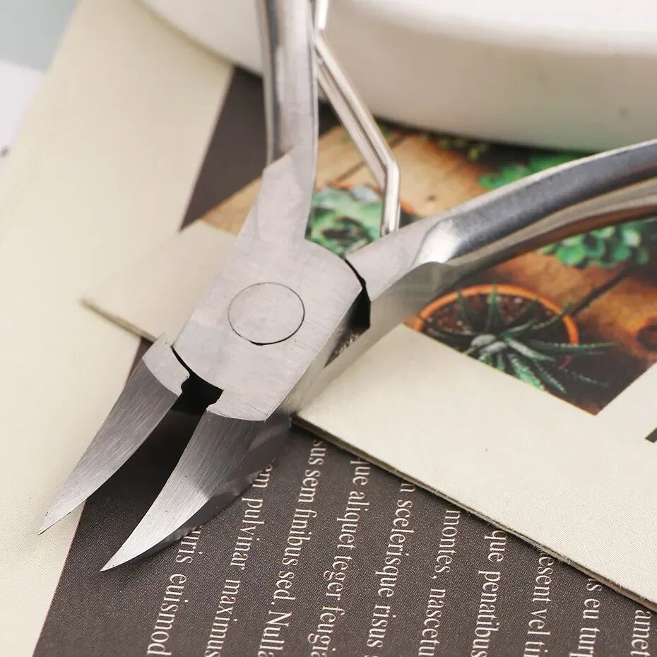 Nail Scissors Cuticle Clipper Manicure Nippers Dead Skin Remover Stainless Steel Pedicure Tool Trimmers Eagle Beak Plier