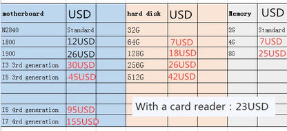 A complete set of cash register equipment thermal printer scanner cash drawer touch cash register 15.1 inch built-in WIFI