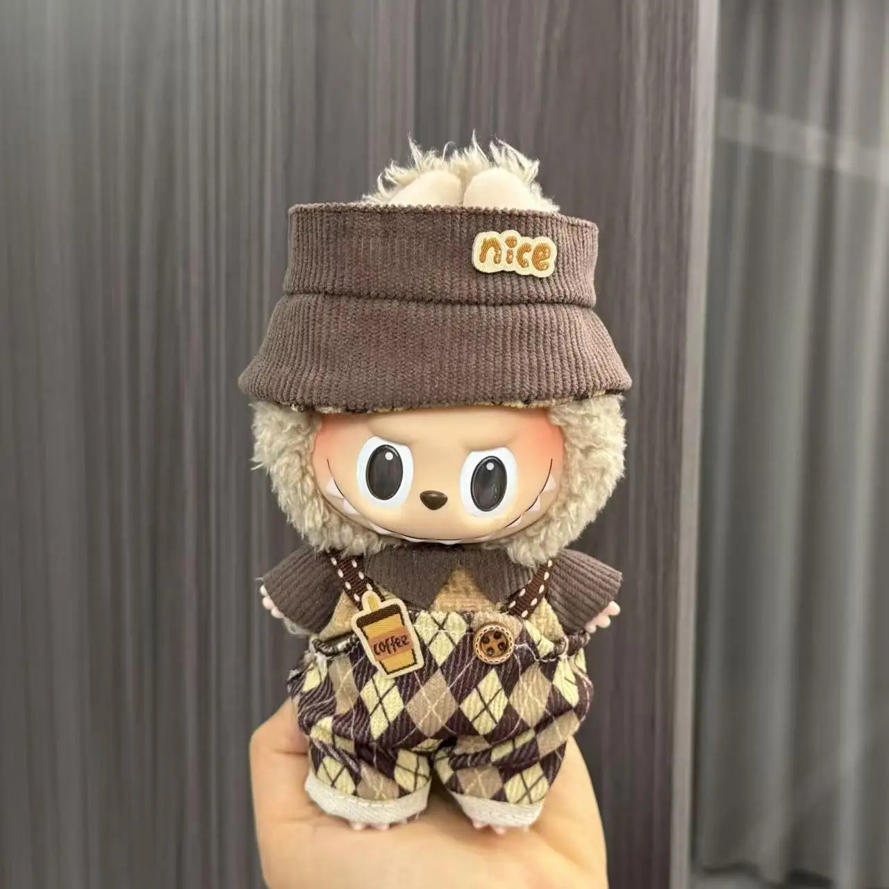 Labubu Doll Costume Set 15-17cm Cartoon Cute Dressing Up, Climbing Clothes Skirt Labubu Costume Accessories Replacement Props