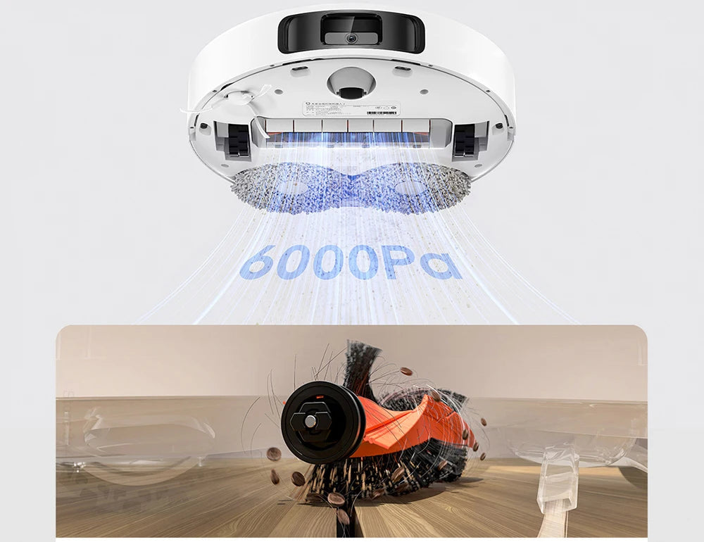 XIAOMI MIJIA OMNI 2 Robot Vacuum Cleaners C102CN Home Robot Vacuum Cleaners and Mop Combo APP Control Self Cleaning Empty Dock