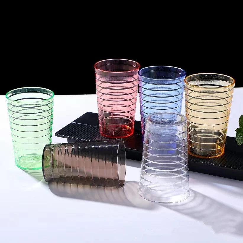 5pcs Cup plastic cup plastic cups water glass water cup water glass set water goblet