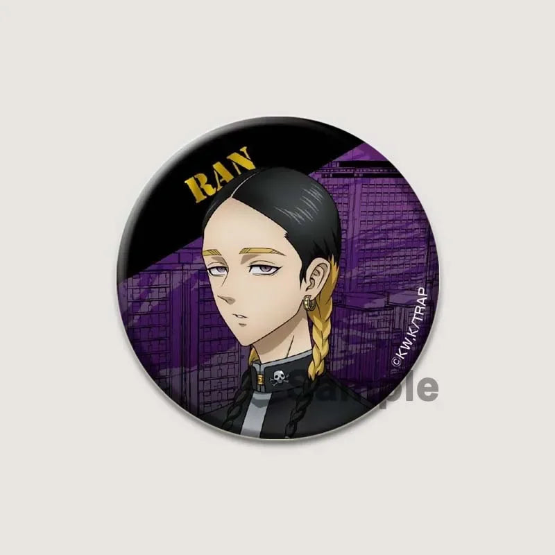 Fashion Accessories Anime Tokyo Revengers Brooches Backpack Clothes Accessories Decor Lapel Pin Badge for Fan's Collection Gift