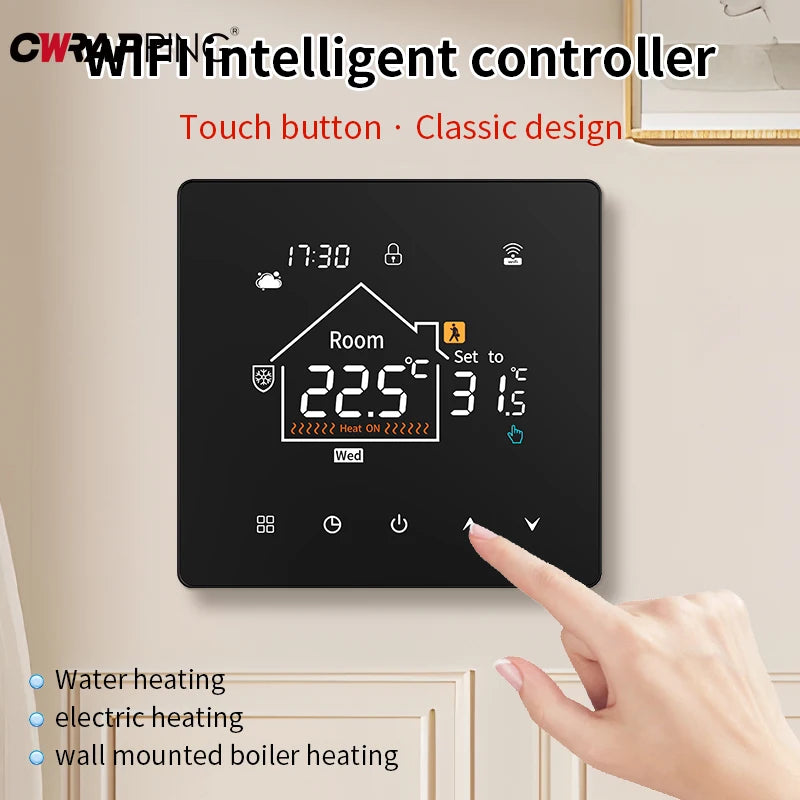 Smart Home Assistant Digital Temperature Controller Water Heater for Home Automation Thermostat Boiler Zigbee Thermostatic Tools
