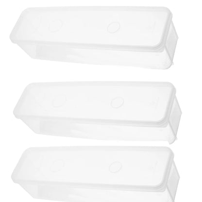 HealthyFoodStorageContainers Plastic Food Containers with Removable Lids Stackable Portable Trays for Fruits Vegetables and Meat