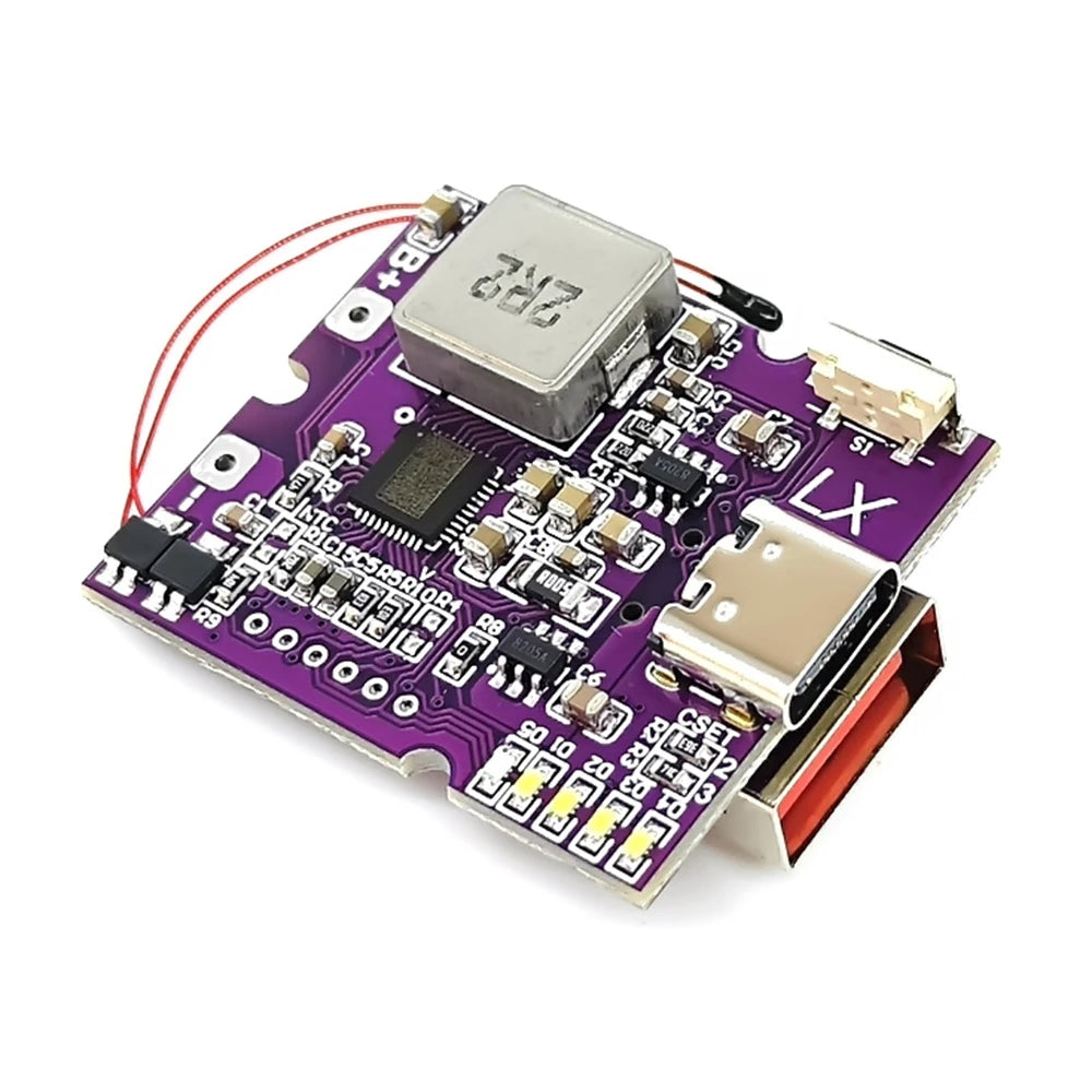 22.5W Power Bank Bidirectional Fast Charging Mobile Power Module Circuit Board With Digital/Light Type-C USB Suppor PD/QC3.0 2.0